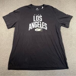 Nike Sportswear Men’s Graphic T-Shirt XL Black Los Angeles Tee NWT